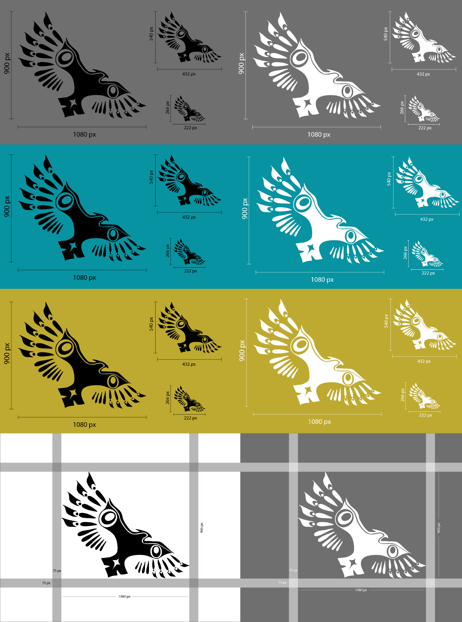 Rill Insights logo color and scale system