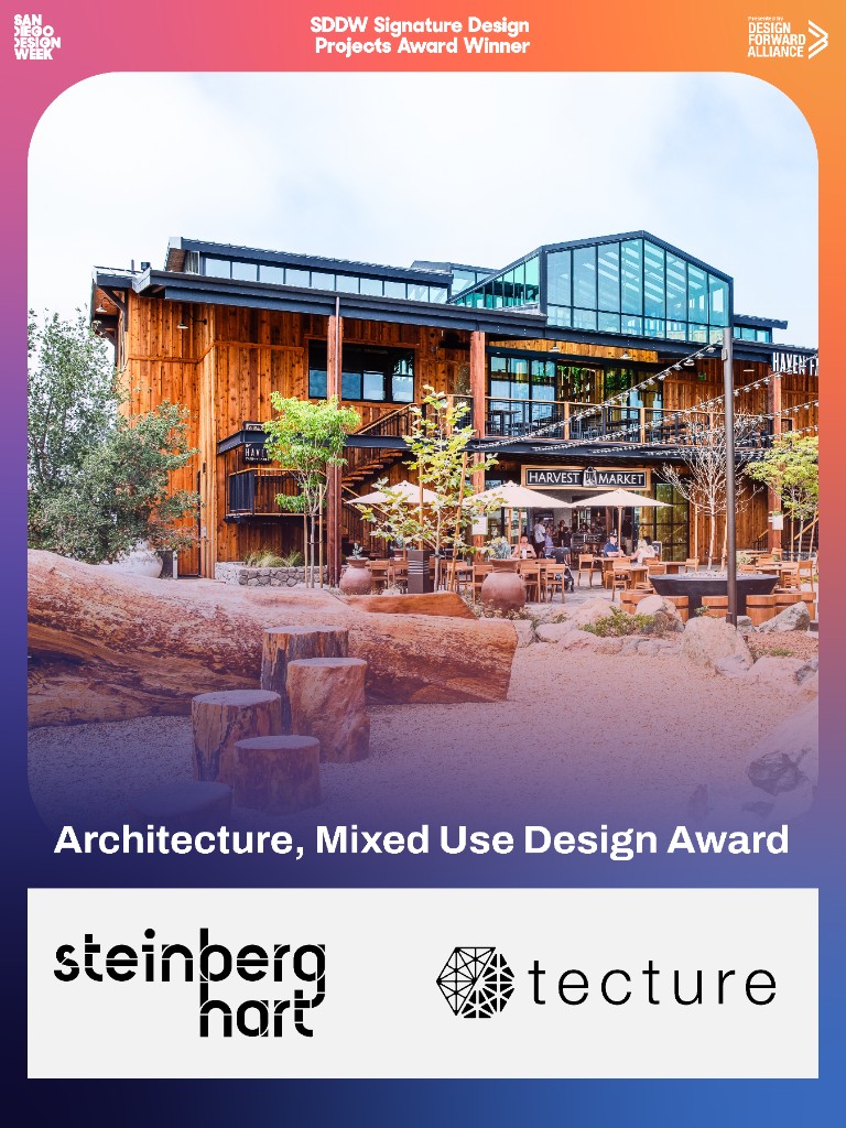 Signature Design Projects award — architecture mixed-use winner graphic